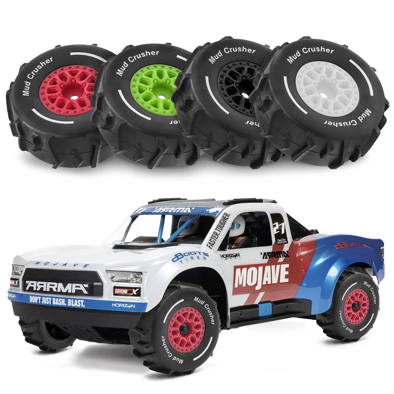ARRMA1/16 MOJAVE GROM Little Mohave Short tire Sand dredging tires Floating tires on waterD347