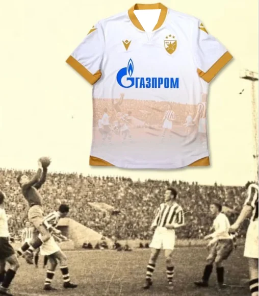 

Лето 2025 г., хит продаж, новый трикотаж Red Star Belgrade для тренировок на открытом воздухе, дышащий, быстросохнущий, удобный, впитывающий пот топ
