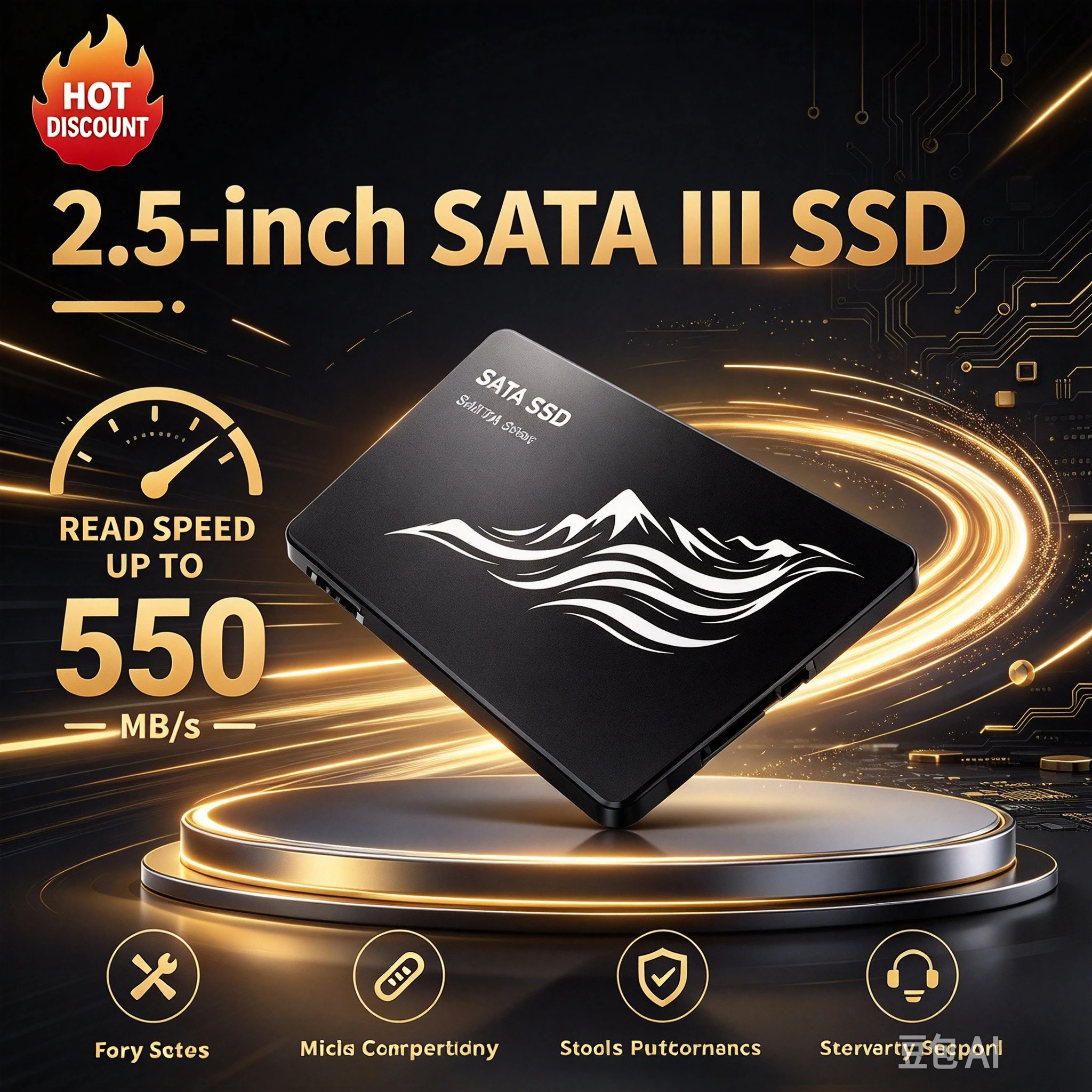 Ssd 500Gb - Disco Duro SSD SATA3 2.5 Original,