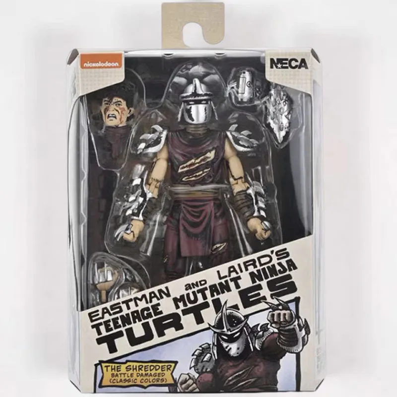 

NECA 54543 Shredder TMNT Figure Teenage Mutant Ninja Turtle Action Figuras 7-Inch Manga Eastman & Laird's Figurine Original Gift