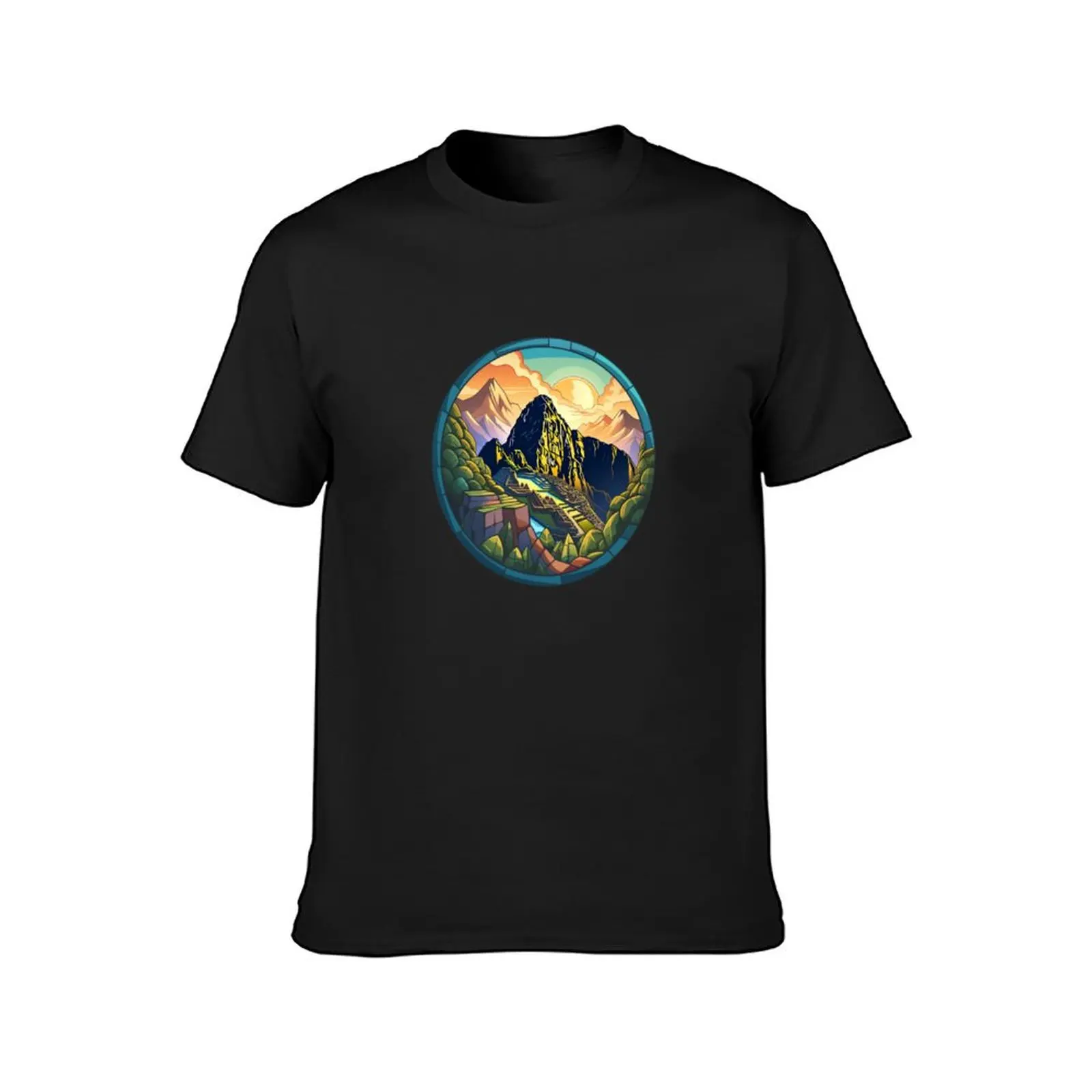 Machu Picchu Landscapes of Peru T-Shirt sports fans cute clothes mens plain t shirts