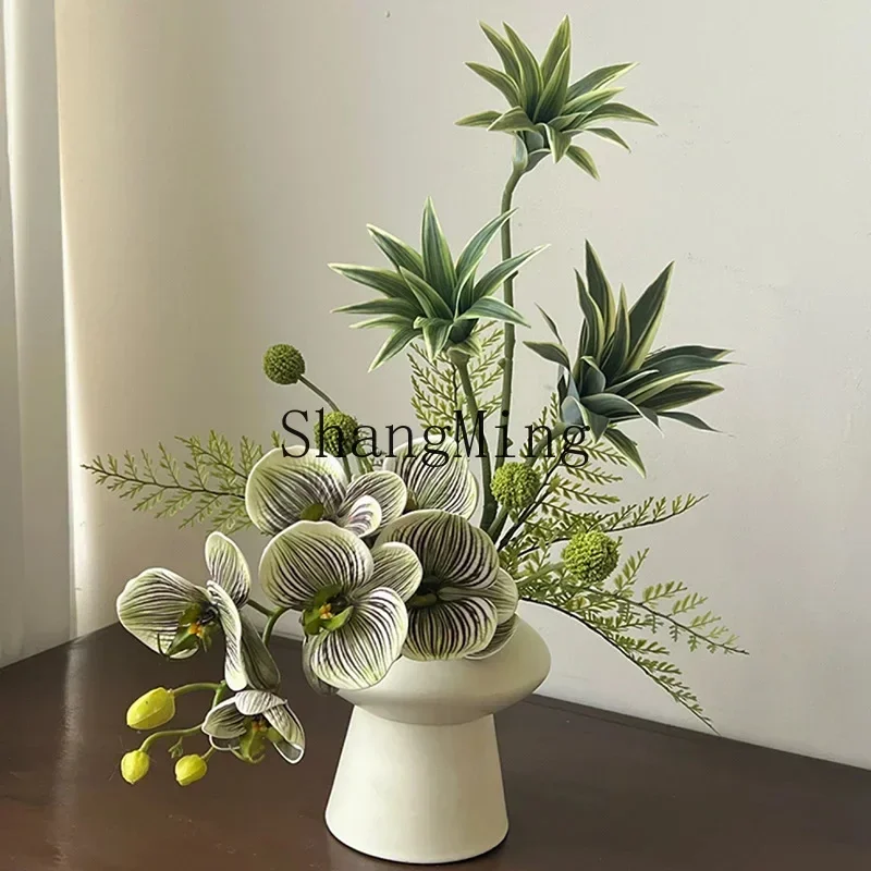 

CL light luxury high-end codex simulated flower ornament bouquet home furnishing hotel desktop soft decoration