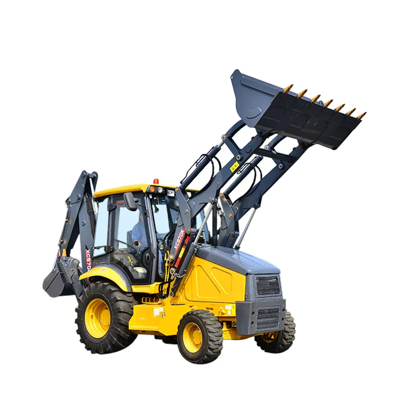 China 2.5 Ton 1m3 Mini Backhoe Loader 4x4 Backhoe Loader XC870K