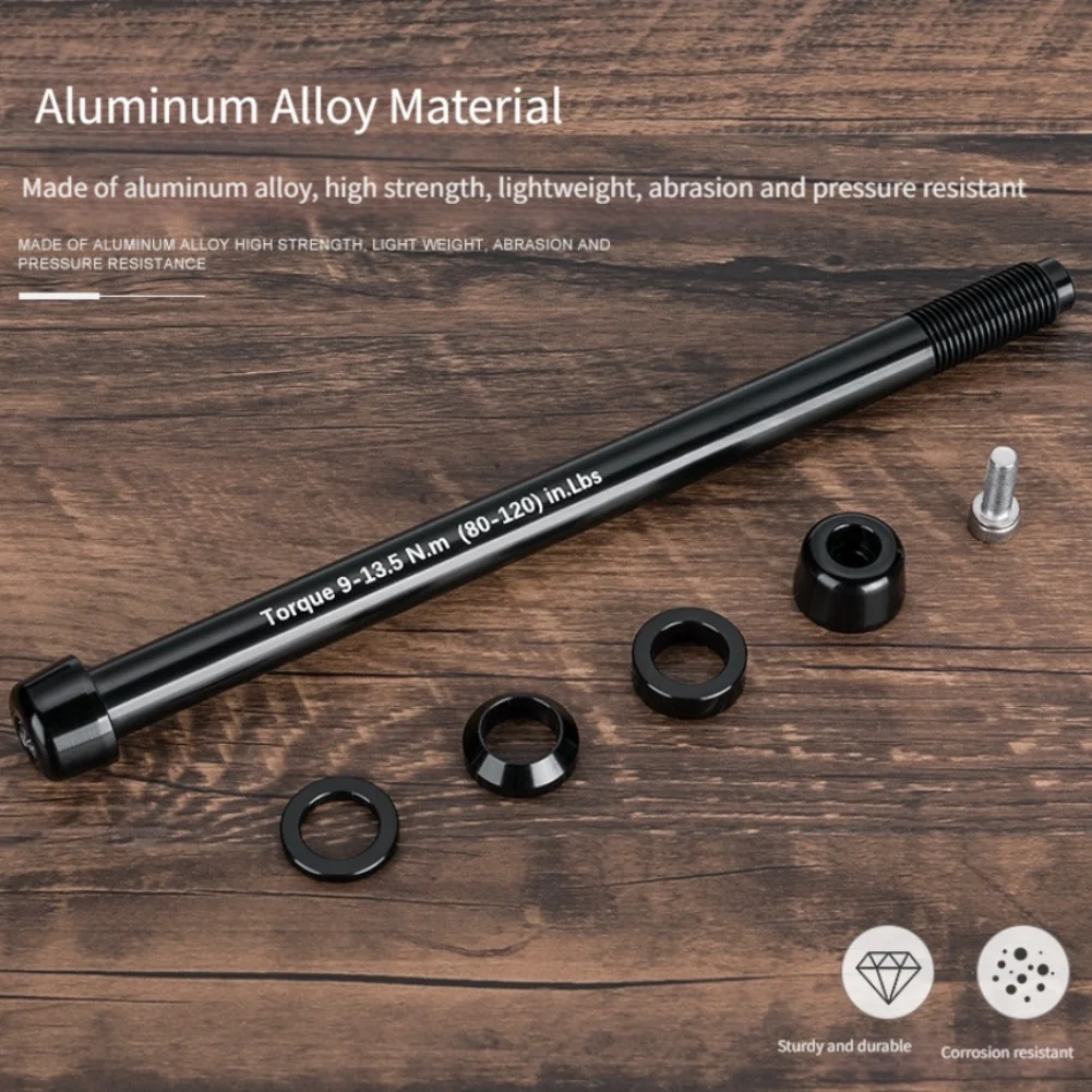 

Alloy Bicycle Thru Axle For Indoor Trainer Mountain Road Bike M12x1.5/1.75 MTB Road Bike Safe Riding Gear Bicycle Parts