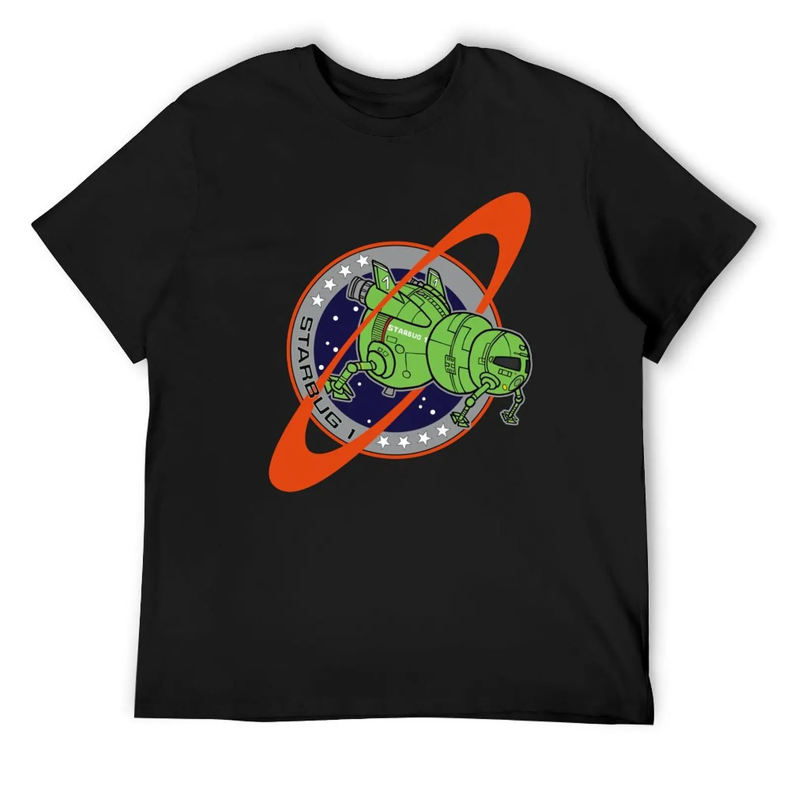

Starbug 1 - Shuttle logo - Red Dwarf T-Shirt man clothes custom shirt fitted t shirts for men
