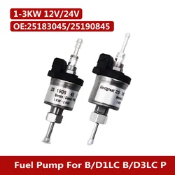Kindgreat 24v 12v 1-3KW 18ml Parking Heater Dosing Pump Fuel Metering Pump 25190845 25183045 For Eberspacher Airtronic D1LC D3LC
