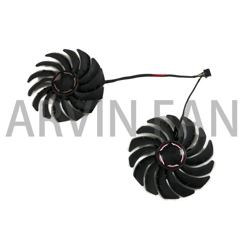 Original PLD10010B12HH PLD09210B12HH Video Cooler Fan For RTX 2070S 2080S 2080Ti GAMING X/Z GPU Graphics Card Replacement