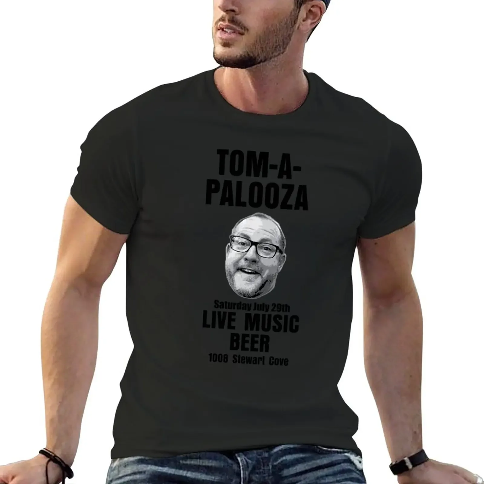 

New Tom-A-Palooza T-Shirt oversized t shirt graphics summer top clothing for men