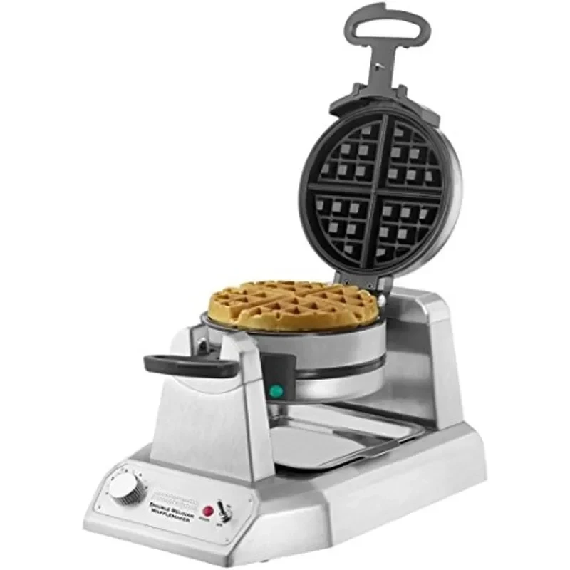 

Commercial WW200 Waffle Iron, Features Heavy-duty Commercial Construction for Durability