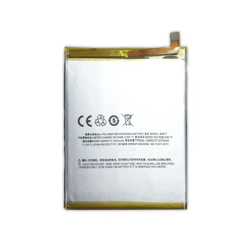 BA611 3070mAh Battery For Meizu M5 M 5 M611 Series M611A M611D M611H M611Y Mobile Phone Batteries Bateria