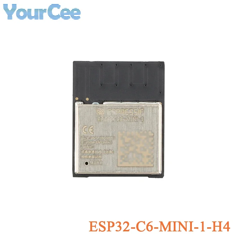 ESP32-C6-WROOM-1 N16 N8 N4 ESP32-C6-WROOM-1U ESP32-C6-MINI-1-H4 N4 2.4G Wi-Fi 6 Ble 5 Moduł bezprzewodowy Wi-Fi Zigbee 3.0 Thread SPI