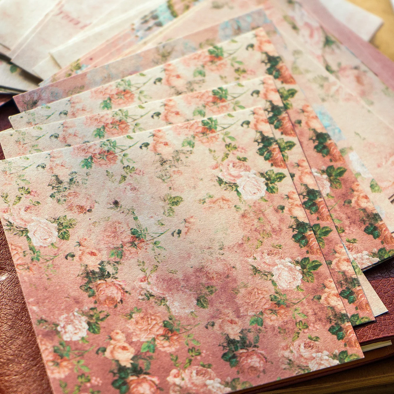 120 Sheet Rustic Shabby Flower - Ink Blotter Paper 评论和价格