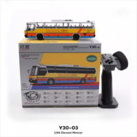XCARTOYS 1/64 Remote Control Bus North BFC6120 Alloy Model Children's Collection of Ornaments Holiday Gifts for Children