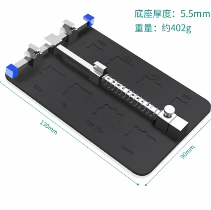 โทรศัพท์มือถือ PCB บัดกรีผู้ถือเมนบอร์ด CLAMP FIXTURE Desolder ซ่อมแพลตฟอร์ม Circuit Board ตําแหน่งเครื่องมือ