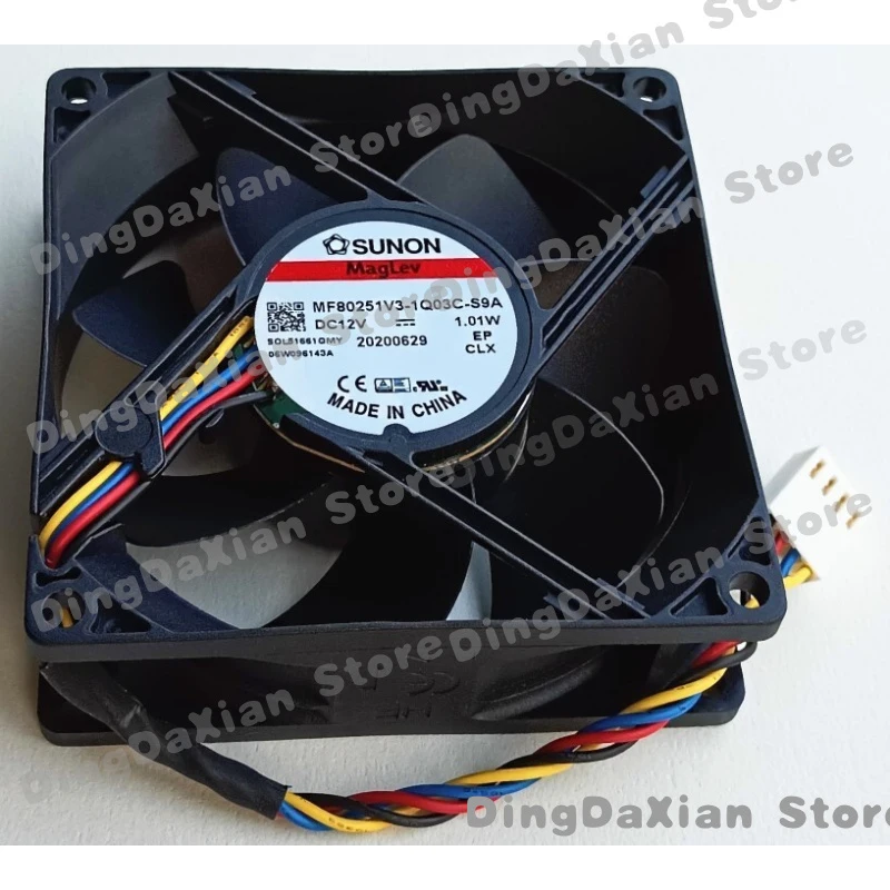 

Вентилятор охлаждения SUNON 8025 8CM MF80251V3-1Q03C-S9A 12V 1.01W 4PIN, бесшумный