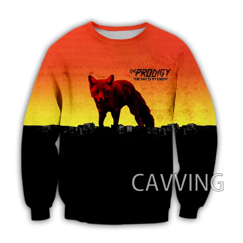 New Fashion 3D Print  The Prodigy Rock  Crewneck Sweatshirts Harajuku Styles Tops Long Sleeve Sweatshirts  C01