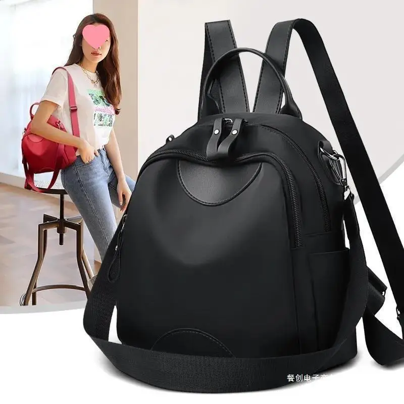 Women Backpack Fashion Oxford Cloth Schoolbag Larg Capacity Casual Travel Backpack