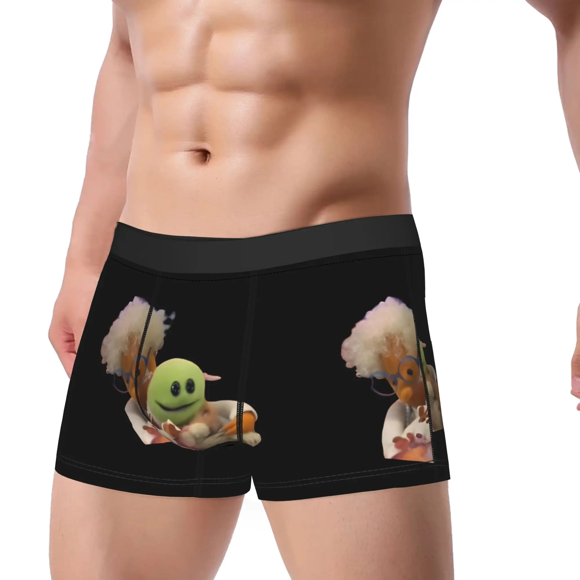 nNanalan And Family Characters nNanalan Underpants Breathbale Panties Man Underwear Print Shorts Boxer Briefs