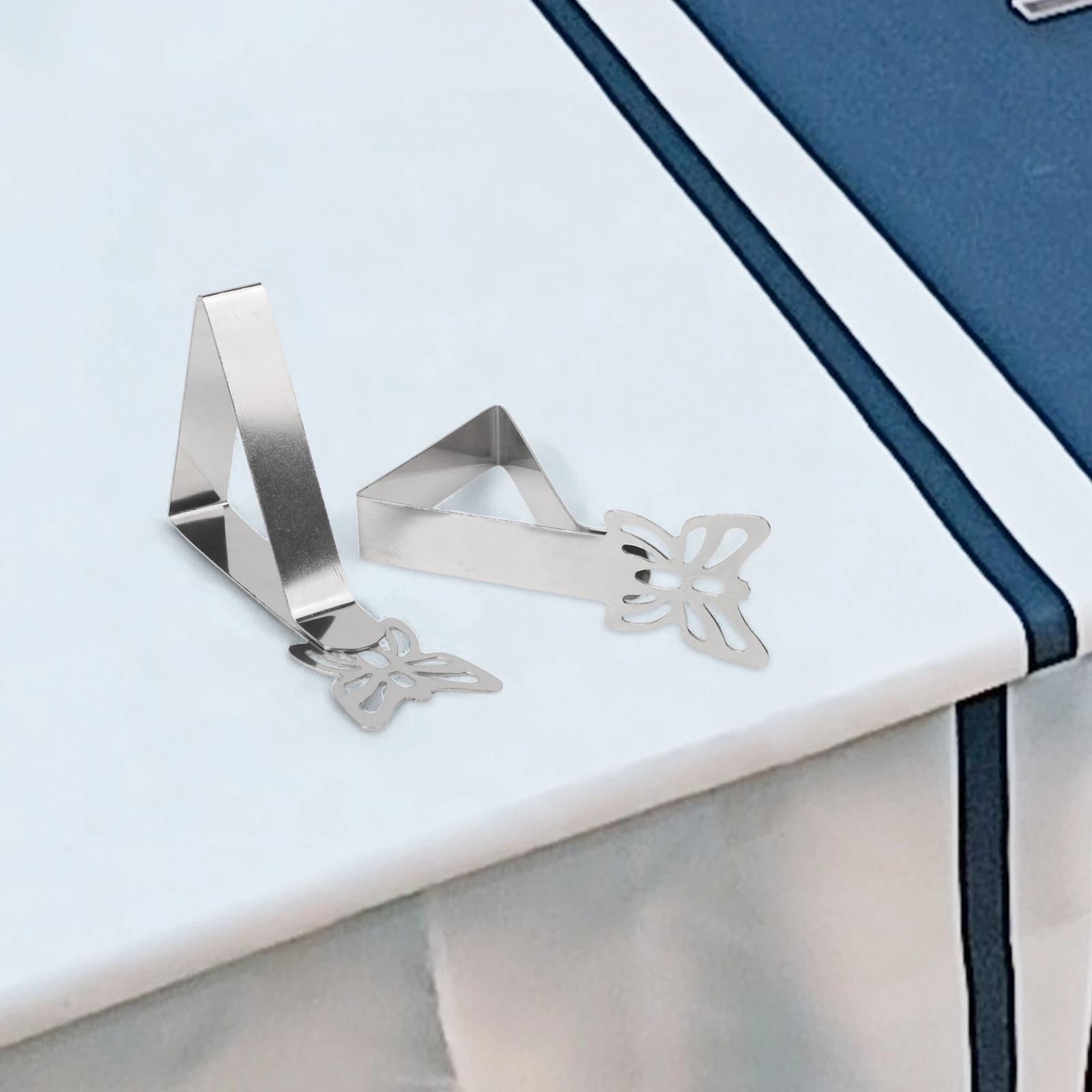 Stainless Steel Clips Tablecloth Clips Outdoor Events Secure Grip Table Holder Table Thickness Up To 1.58 Inches For BBQs