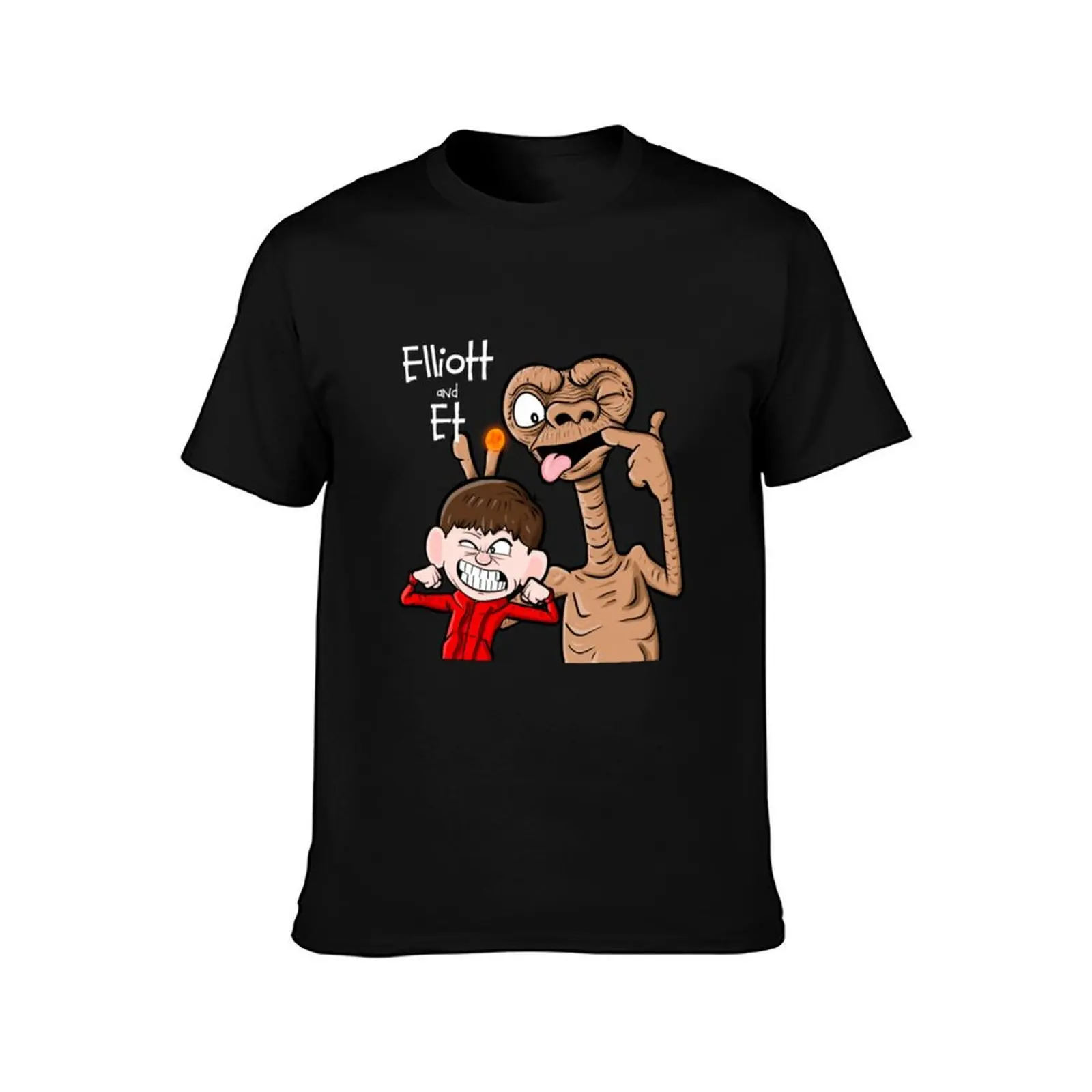 Elliot Pass E.T. 80s Movies Perfect Gift Xmas T-Shirt Plus Size Quick Dry Sports Tee T-Shirt