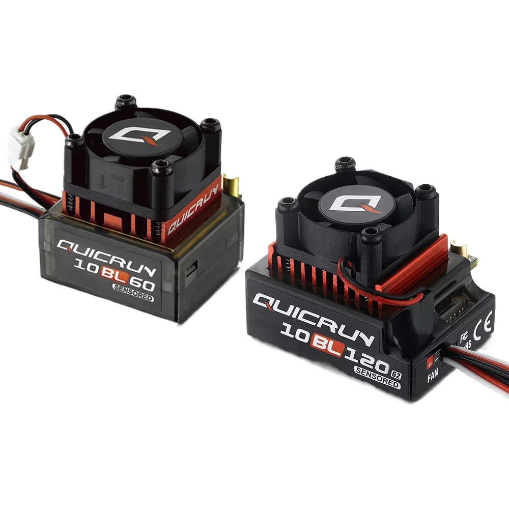

Бесщеточный двигатель HobbyWing 2-в-1 ESC QuicRun Pro 540 2300KV для радиоуправляемых машин со встроенным контроллером 60А (модель 2026 года)