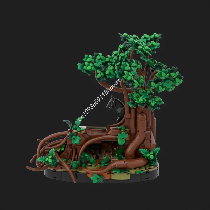 

847 шт. MOC Nazgûl The first Encounter the Rings Building Blocks Constructing Plastic Развивающие творческие рождественские игрушки в подарок