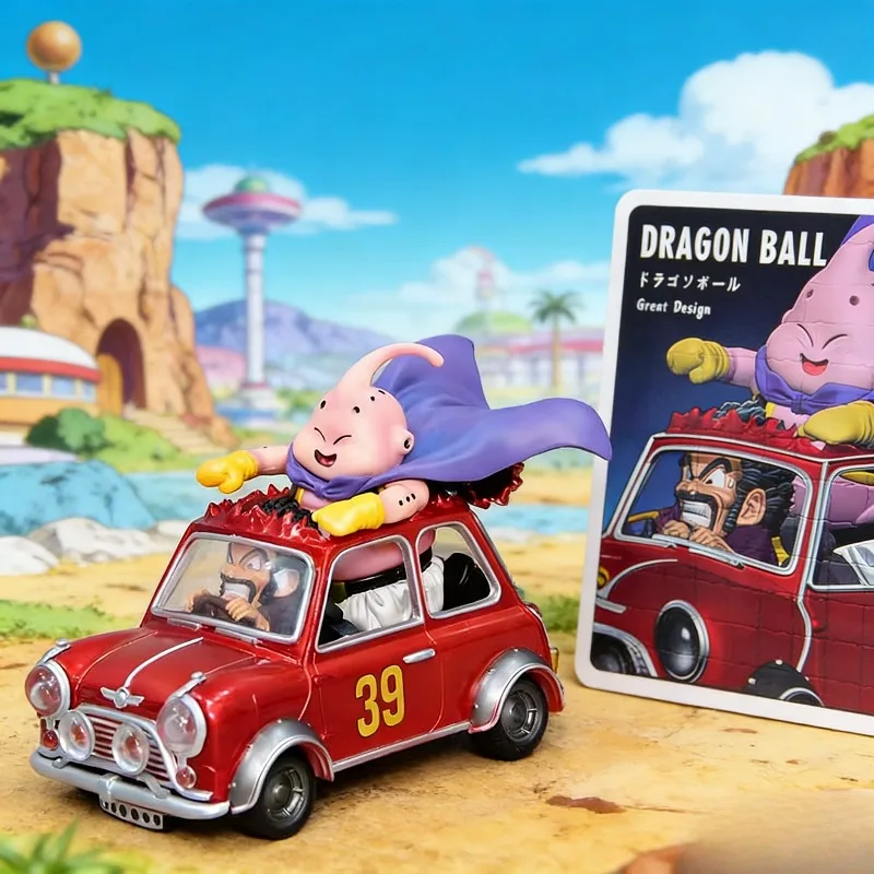 

Trend 12cm Dragon Ball Z Fat Buou Cartoon Character Buou Doll Hercule Classic Driving Pvc Statue Collection Model Toy Gift