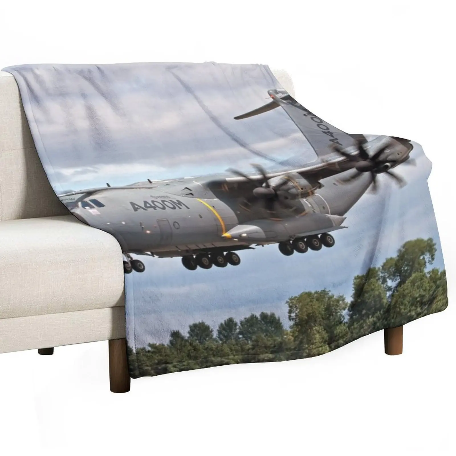 

Плед Airbus A400M, уютный плед из микрофибры для дома и спальни