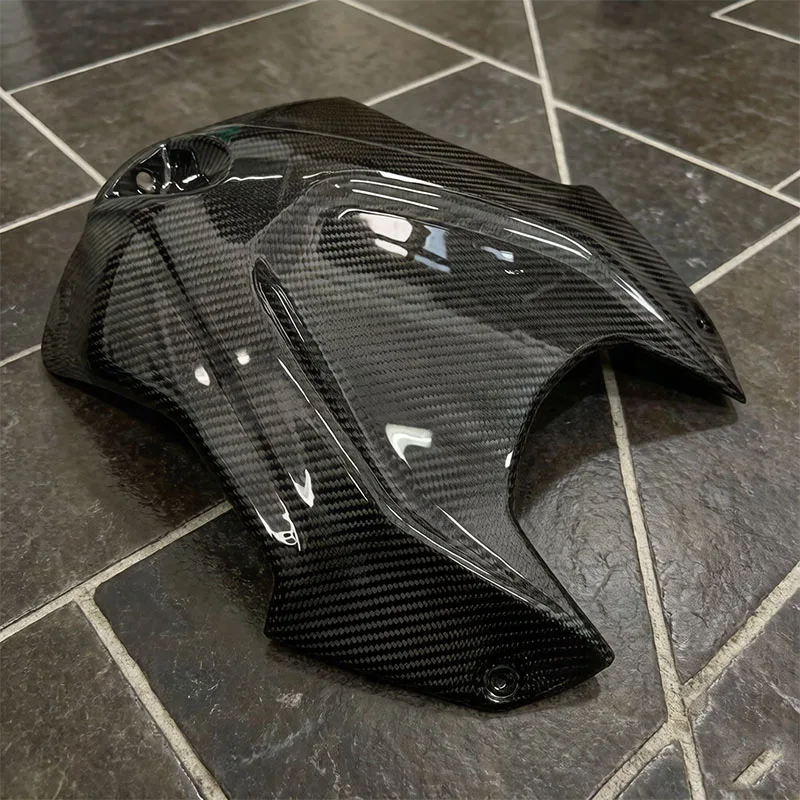 For BMW S1000RR S1000R M1000RR M1000R 2019-2025 Motorcycle Accessories Carbon Fiber Front Fuel Tank Upper Airbox Cover Protector - view 2