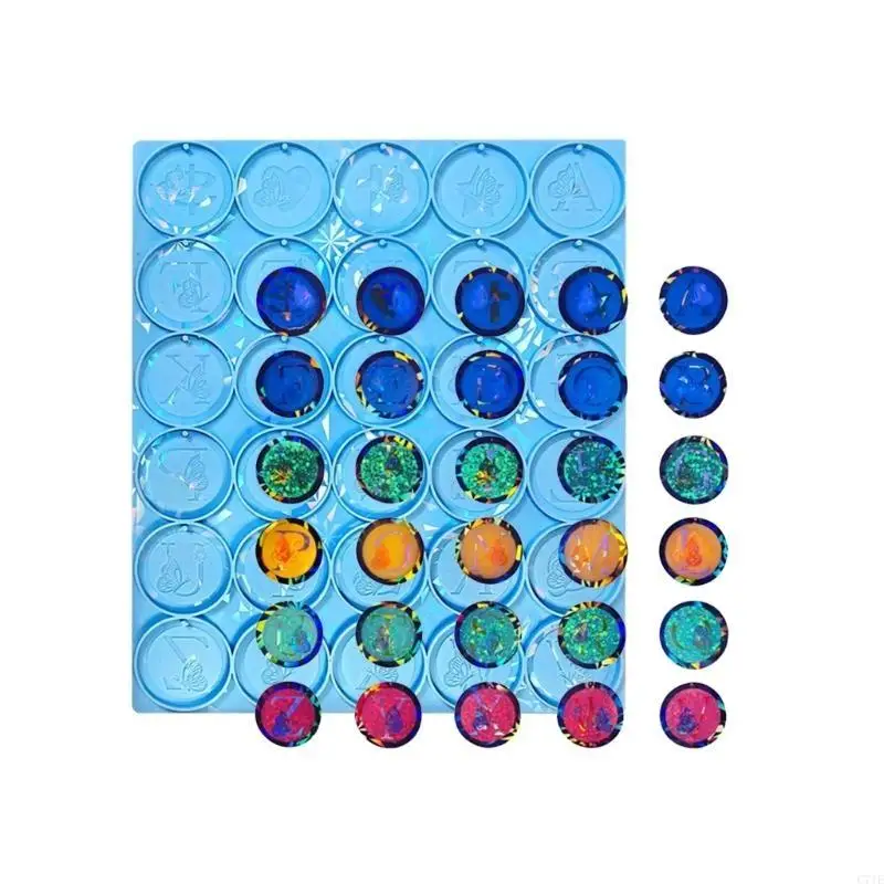 Resin Mold Silicone Earrings Resin Mold Butterfly Letter Keychain