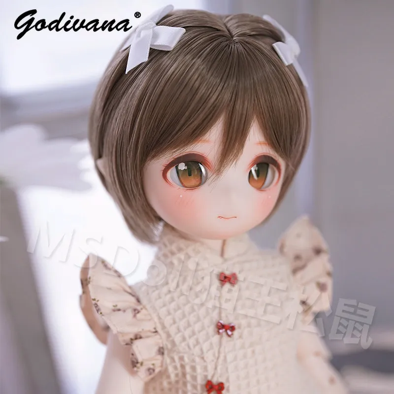 perruque-de-poupee-1-3-mdd-dd-bjd-mignonne-cheveux-courts-style-bob-avec-deux-nœuds-blancs-sur-les-cotes-en-fibre-resistante-a-la-chaleur-cheveux-de-poupee-kawaii-anime