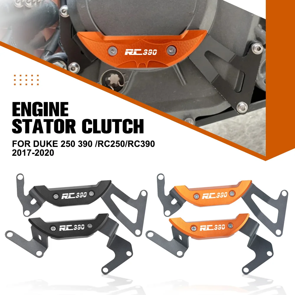 

For DUKE 250 390 /RC250/RC390 2017 2018 2019 2020 Engine Stator Clutch Cover Case Slider Guard Protector Motorcycle Accessories