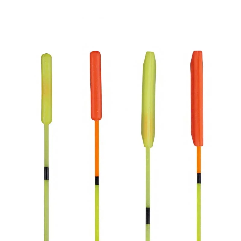 100PCS Fishing Float Tail Rubber Beans Indicator Bright Visual Bobber Tail Indicator High Quality Fishing Tool Accessories