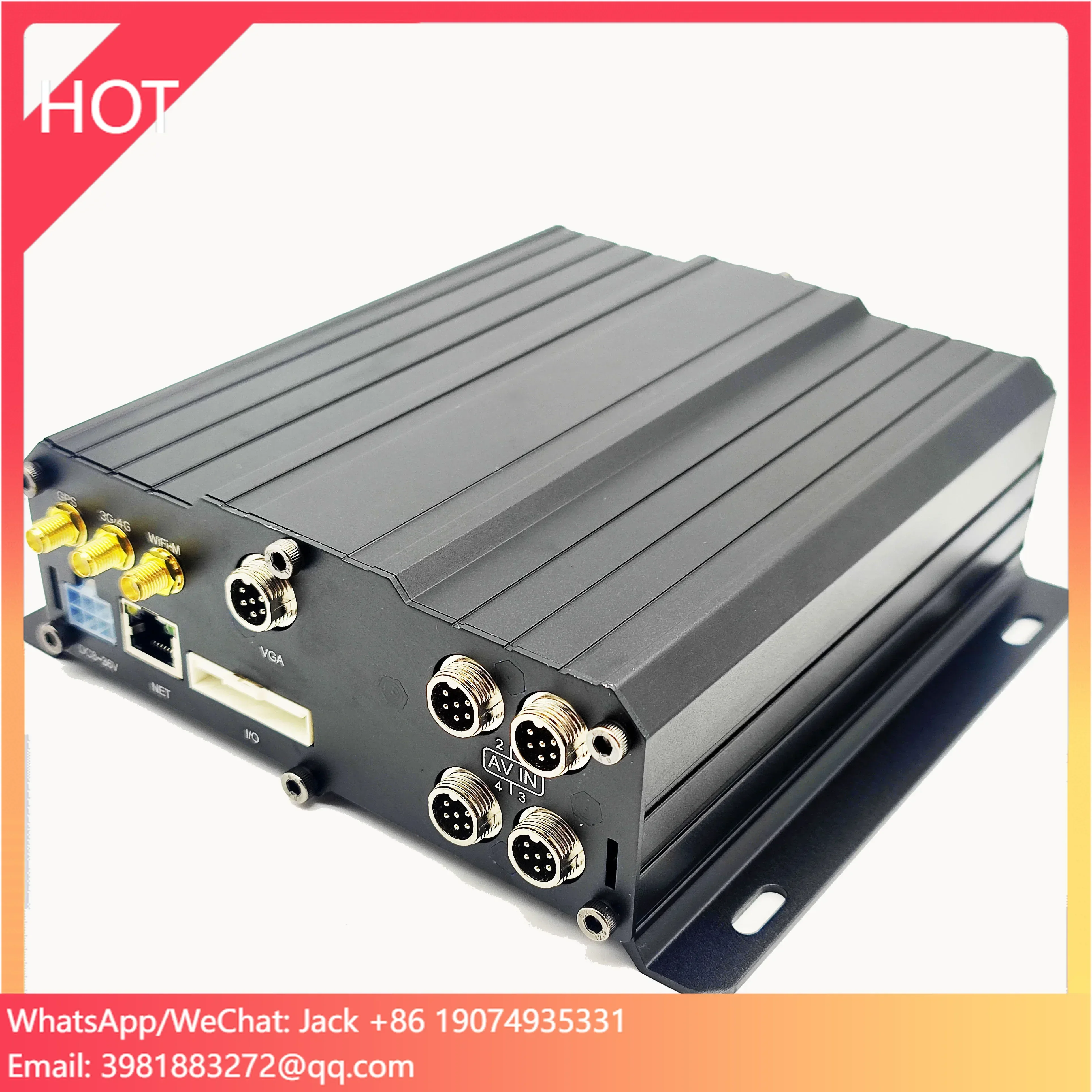 8CH 1080P H.265 HDD MDVR mit GPS 4G WiFi Digitaler Videorecorder für Fahrzeuge für LKWs Autos mit CMSV6 GPS-Track