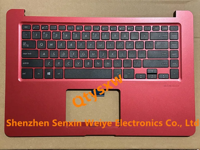 Imagem -02 - Teclado Eua Original para Asus X510u X510ua X510uf X510ur com Moldura 100 Novo