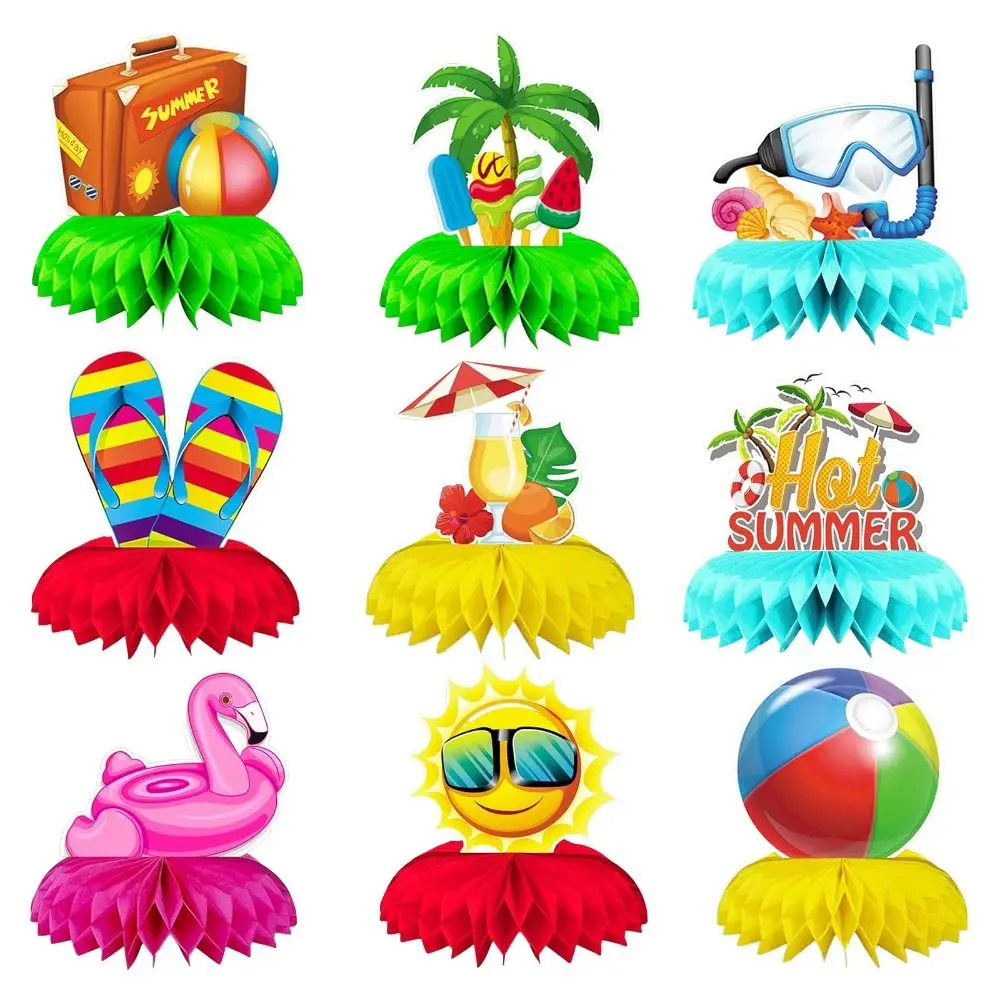 

Бумажные летние сотовые центральные детали для мальчиков DIY