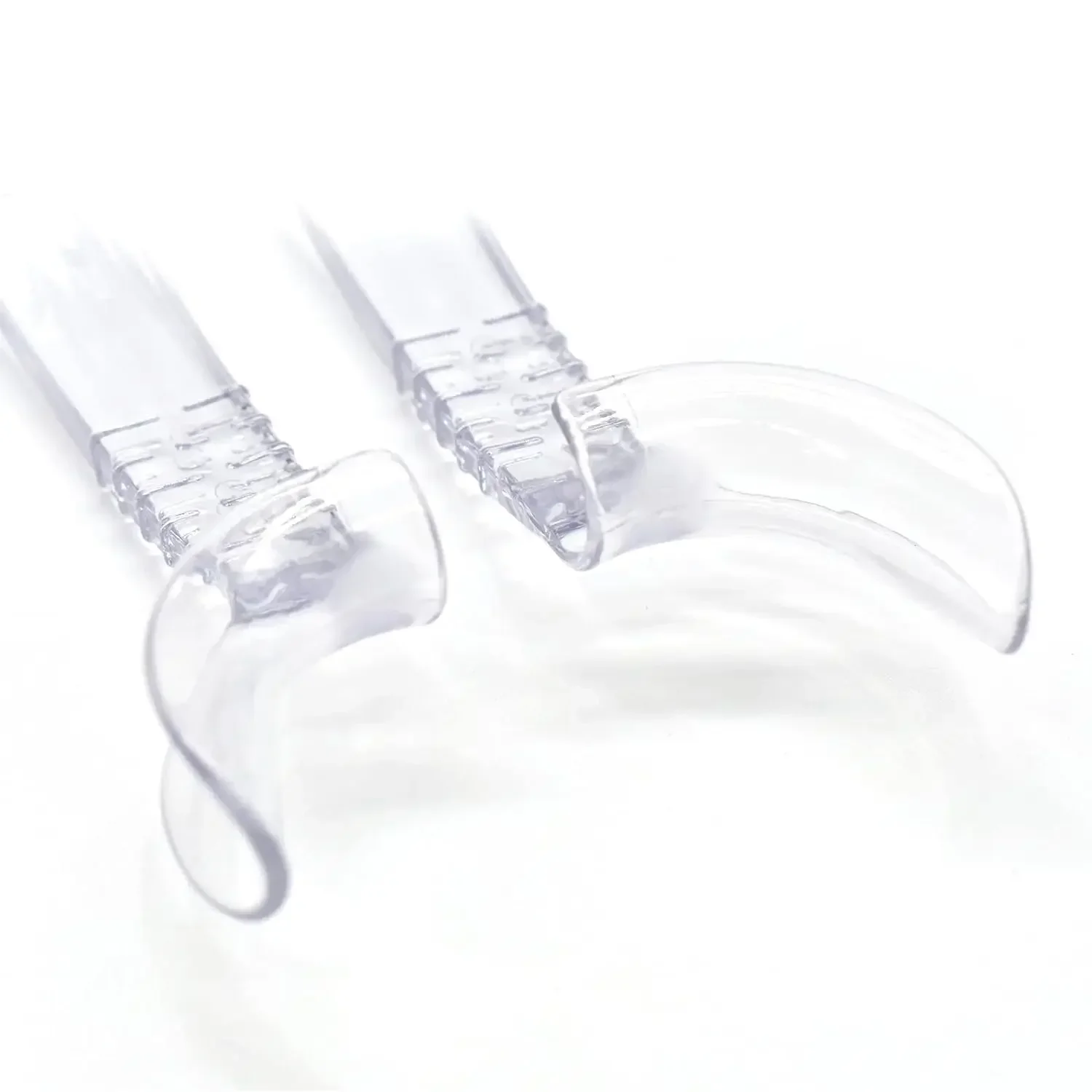 2pcs/Pair Dental Intraoral Cheek Retractor Half-Lip Retractor Unilateral Lip Retractors for Adults Oral Care Tool Left+Right