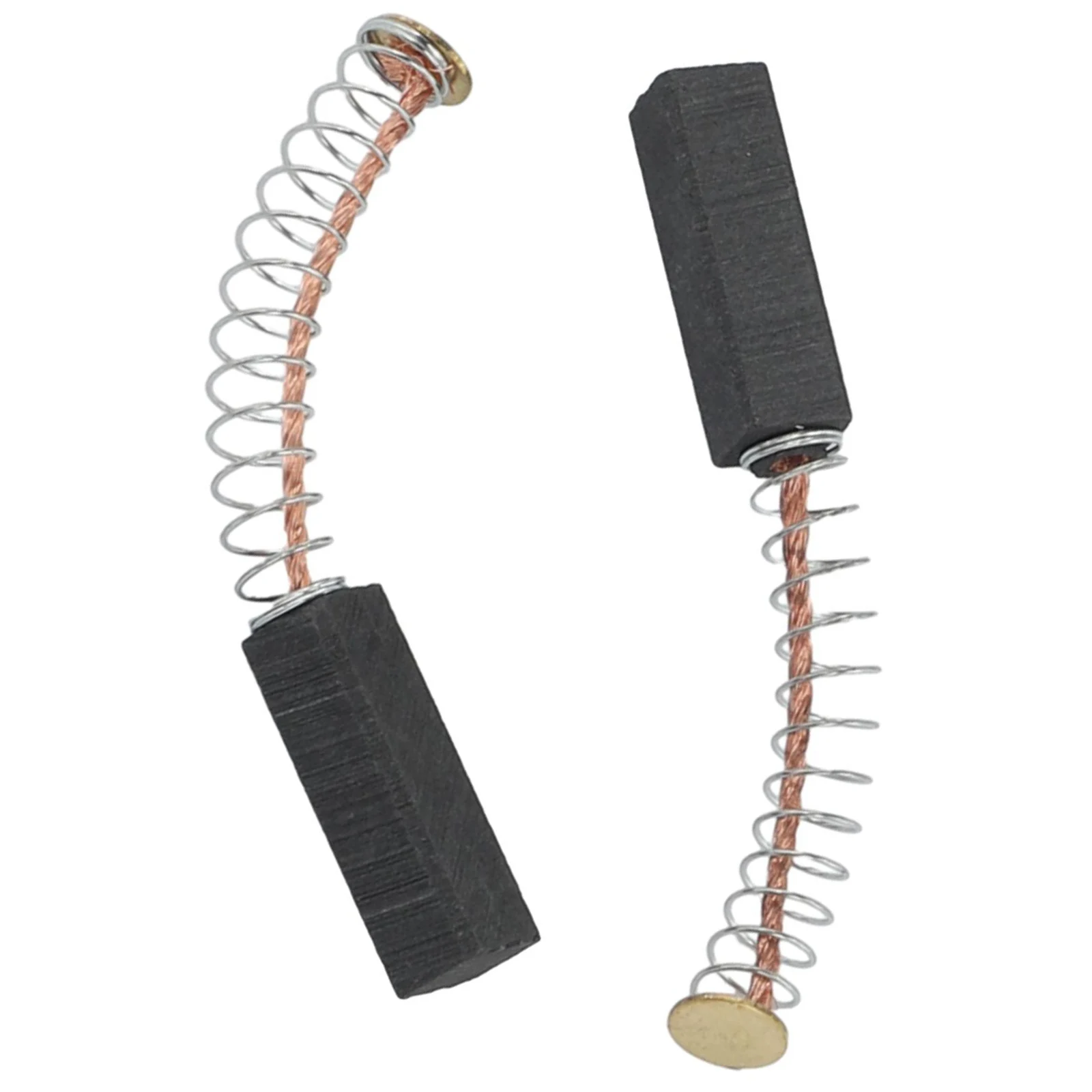 Electric Motors Carbon Brushes Replacement 20mmx6mmx5mm 25mm Spring Accessories Carbon + Metal Brand New Duable