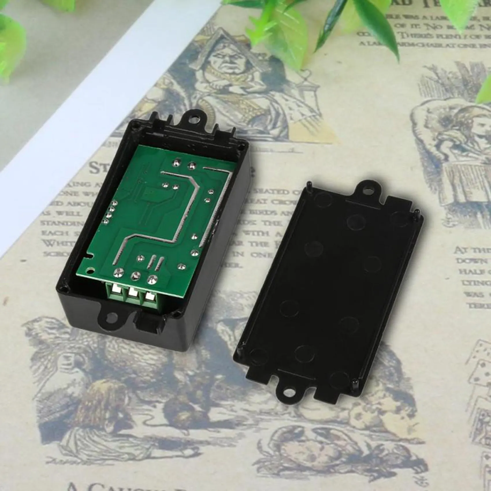 Pro 2X Universal 433 Mhz AC 220V 1 canal interruptor de control remoto Mini módulo receptor de relé inalámbrico