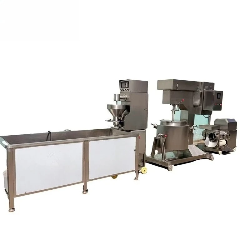 Picture 4: High-Speed Red Sausage Meat Beating Machine Dumpling Stuffing Pulping Pumpkin Mud Cuttlefish Ball Pulp Frequency Food Processing