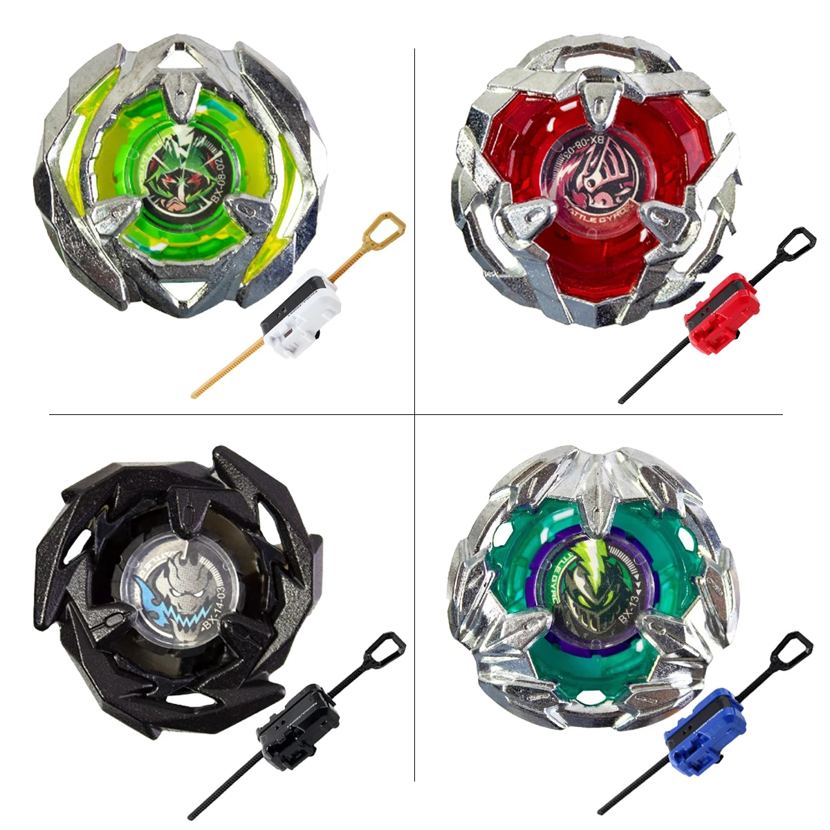 Gyro Limited Color BX Spielzeugtrommel, Kindergeschenk, Bx01 Metal Gyro Combat Gyro Geburtstagsgeschenk, Kampfspielzeug für Jungen