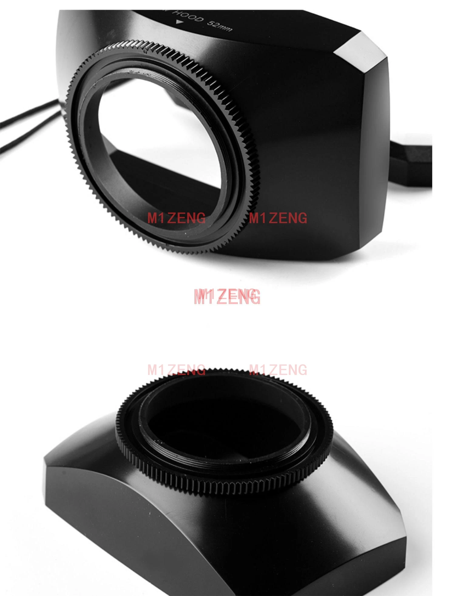 16:9 square Wide lens hood cover Screw Mount for Video film cinema Camcorders DV lens 30 37 43 46 49 52 55 58 62 67 72 77