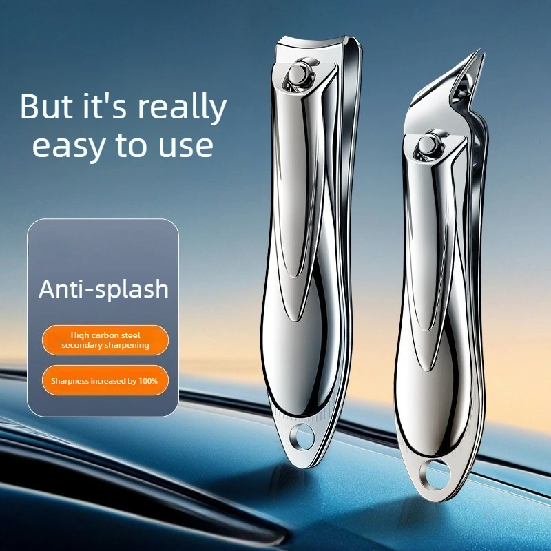 German Anti-splash Nail Scissors Single Set Men's Finger Scissors, Nail Files, Nail Clippers Set Wholesale
