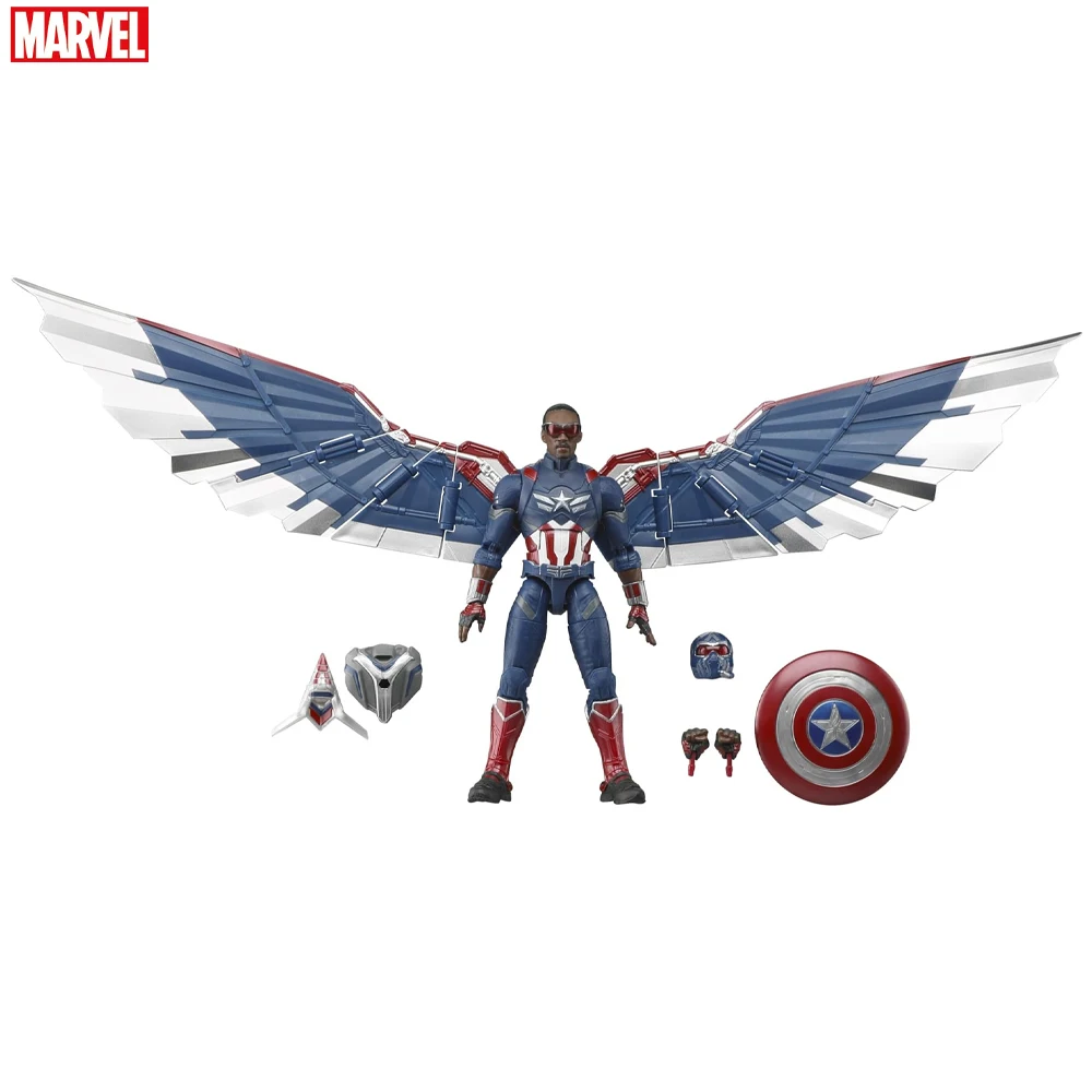 

Marvel Legends Series Captain America Collectible Captain America: Brave New World Deluxe 6 Inch Action Figure