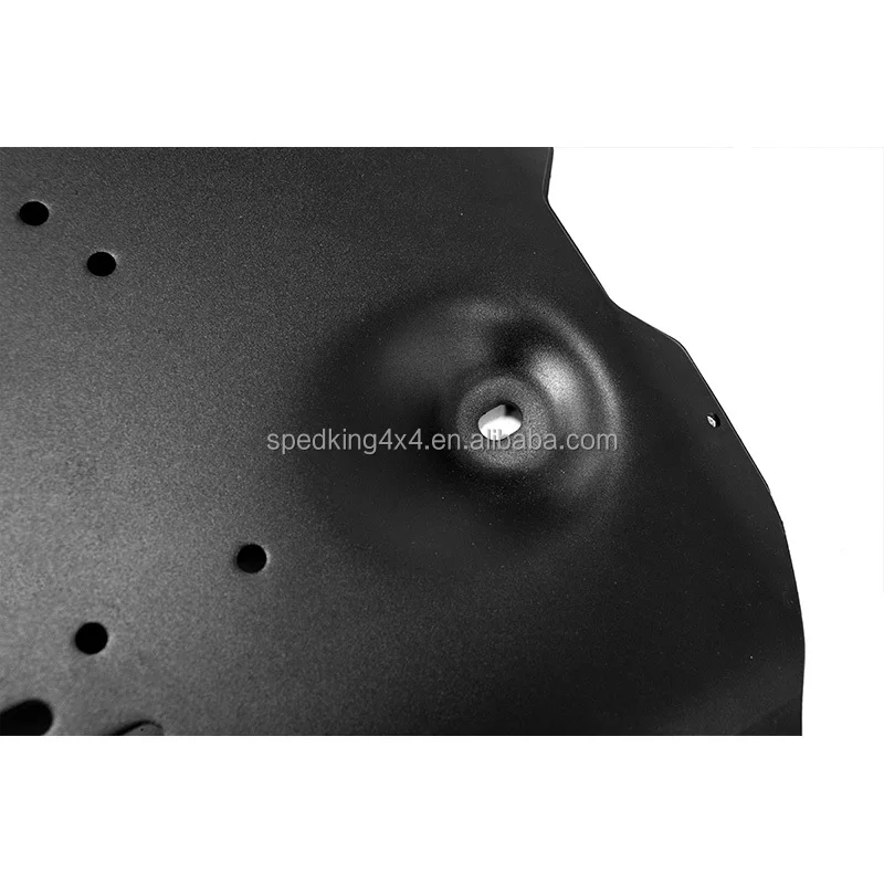 Spedking Accessori esterni per auto Piastra paramotore in alluminio sotto il corpo Copertura piastra motore per TACOMA 2024 per piastra paramotore TRD
