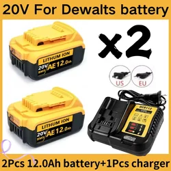 New 100% original 12000mAh 20V dehydration power tool battery DCB206 20V 12.0Ah battery DCB206 20V battery DCB205 DCB200