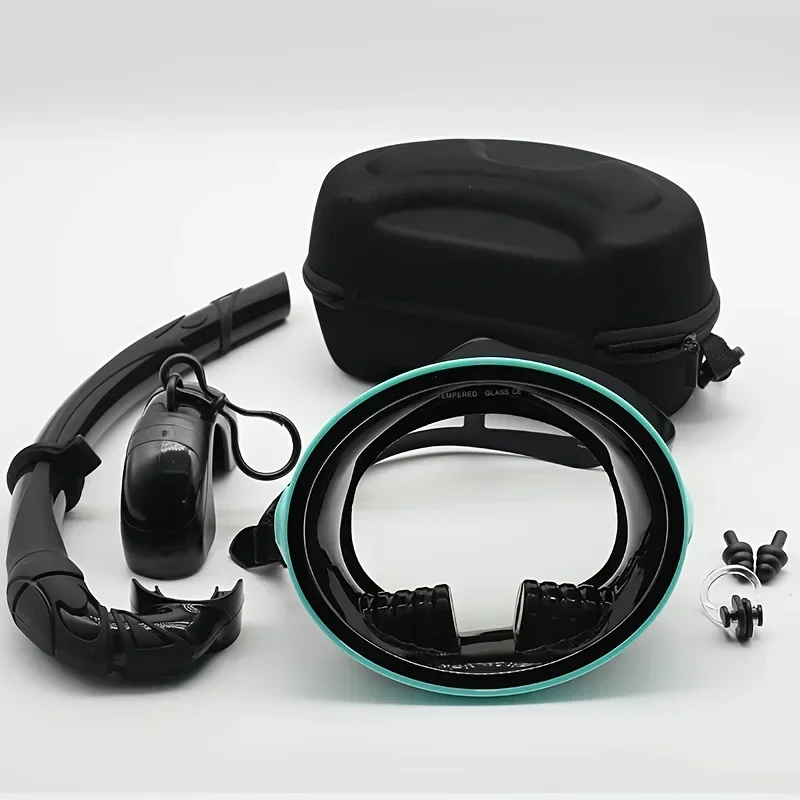 

Professional Oval Shaped Wet Snorkeling Mask, Diving Goggles, Diving Equipment, Diving Snorkeling Set For Hunting, Spearfishing