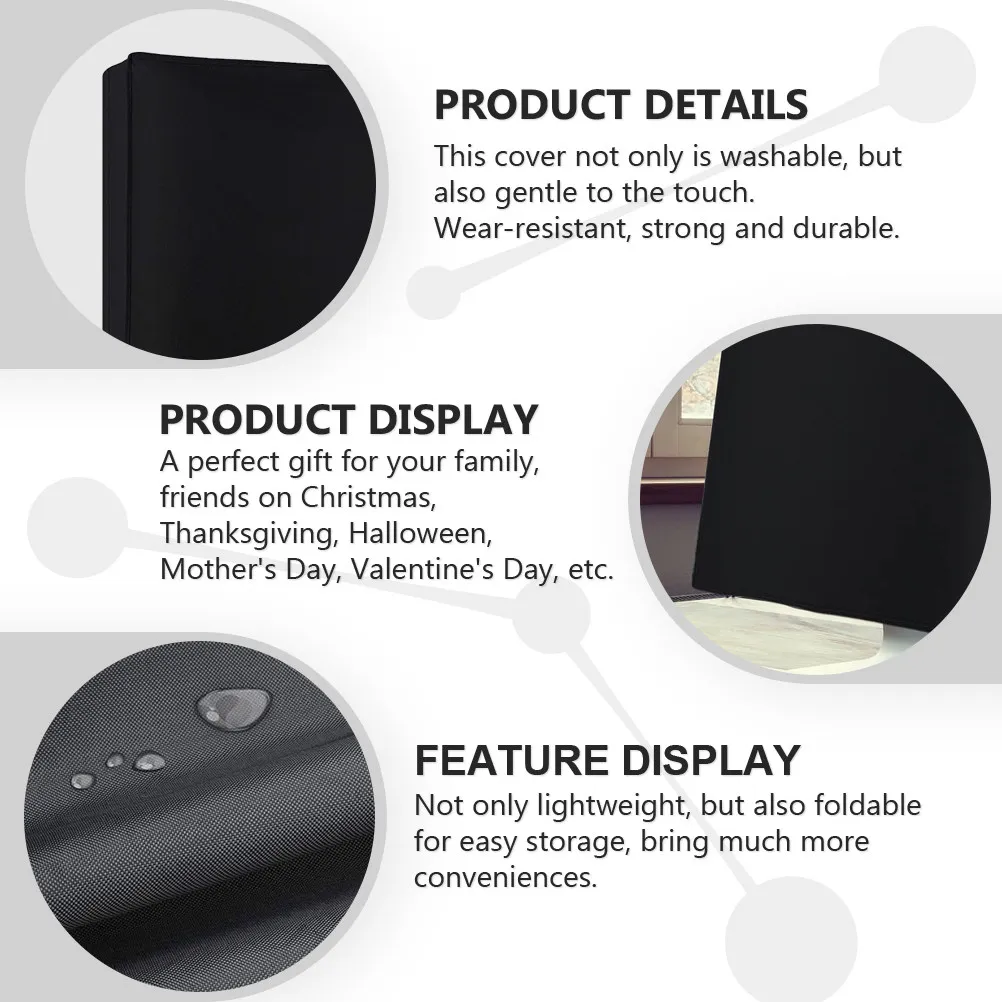 

Пылезащитный чехол для монитора из ткани Оксфорд, моющийся защитный чехол для экрана, легкий портативный защитный чехол для экрана компьютерного монитора