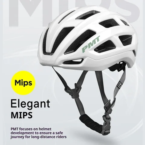 PMT MIPS Cycling Helmet, Road and Mountain Bike Safety Helmet for Men and Women, Elegant Lightning Design