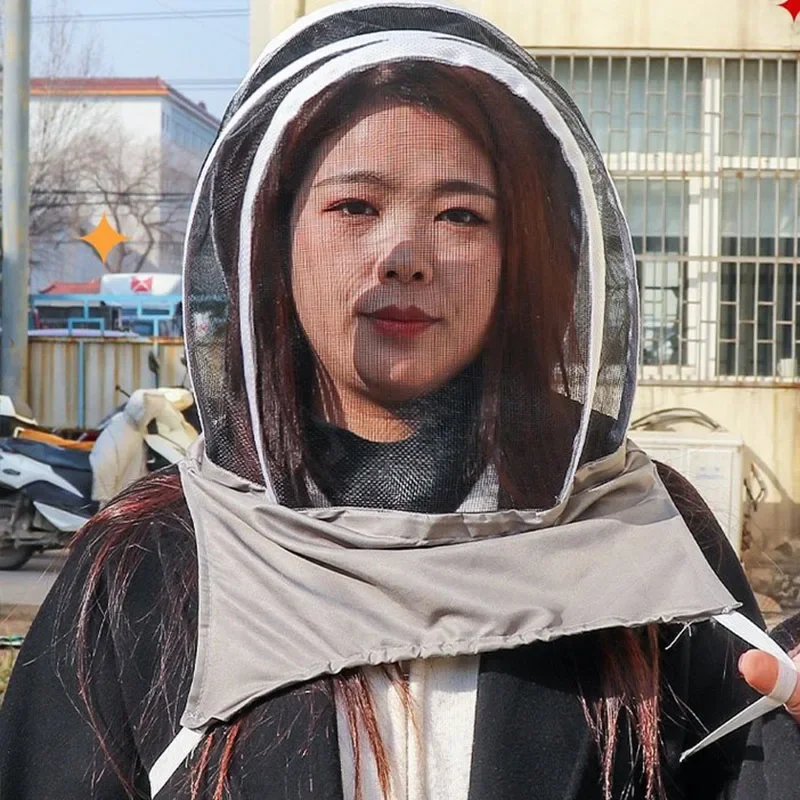 Anti Bee Hat Beekeeper Beehive Beekeeping Cowboy Hat Mosquito Bee Insect Net Veil Head Face Protector Beekeeper Equipment